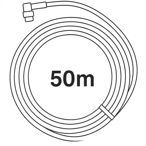 50m antenna cable for Lars Thrane LT-4100 NtoN preterminated